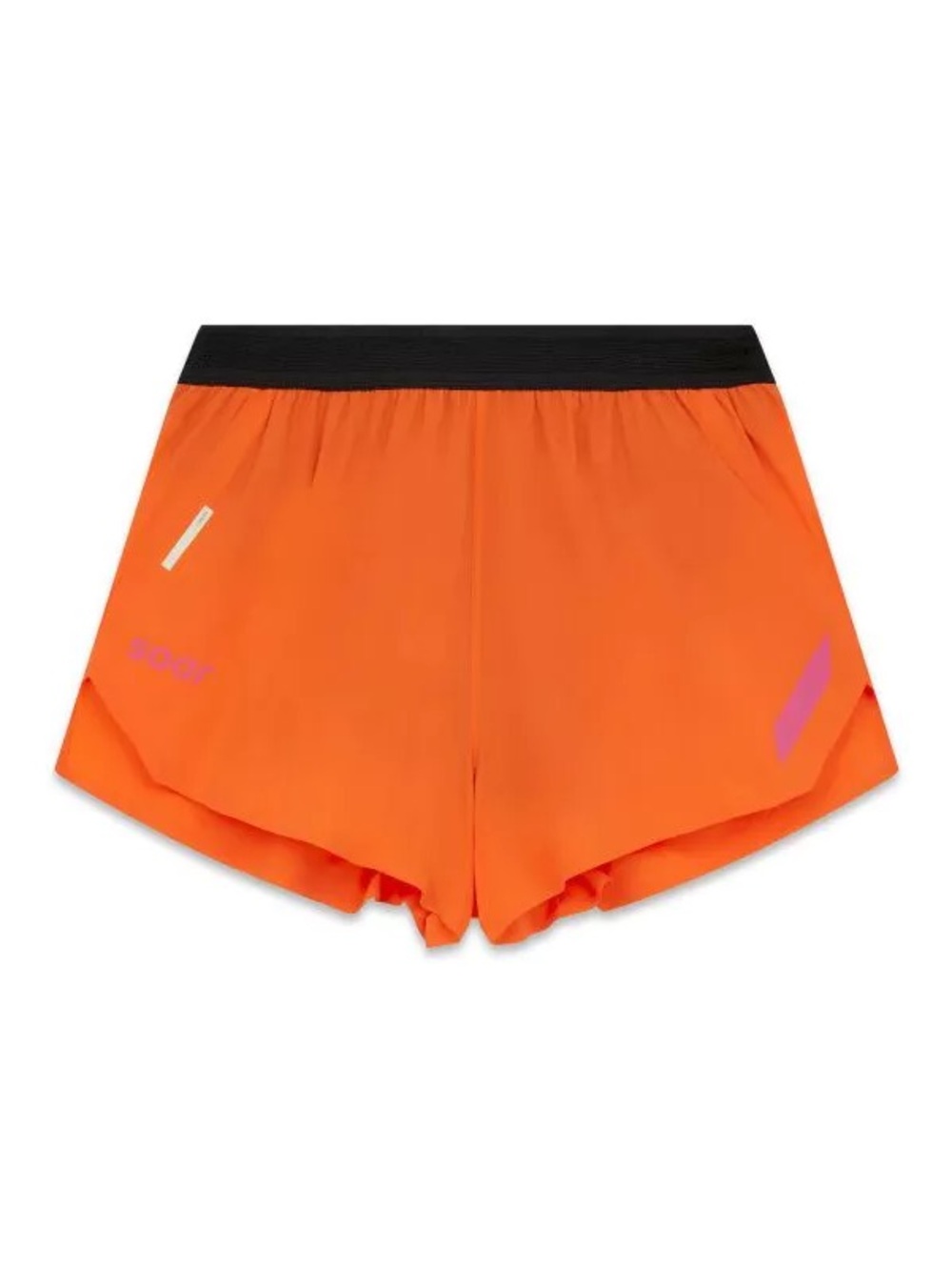 Soar Running Coral Split Shorts Size Small 2.5”
